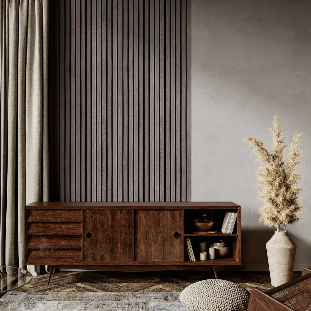 Walnoot Hout - 300x60cm - 1 zijdig écht houtfineer