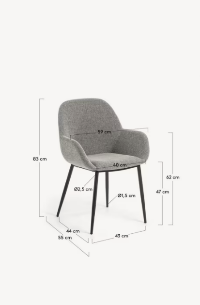 Konna - Eetkamerstoel